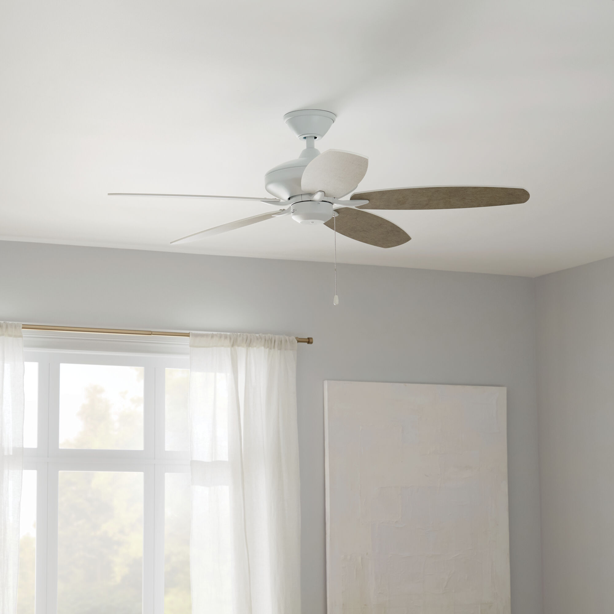 Renew 52 inch Matte White Ceiling Fan