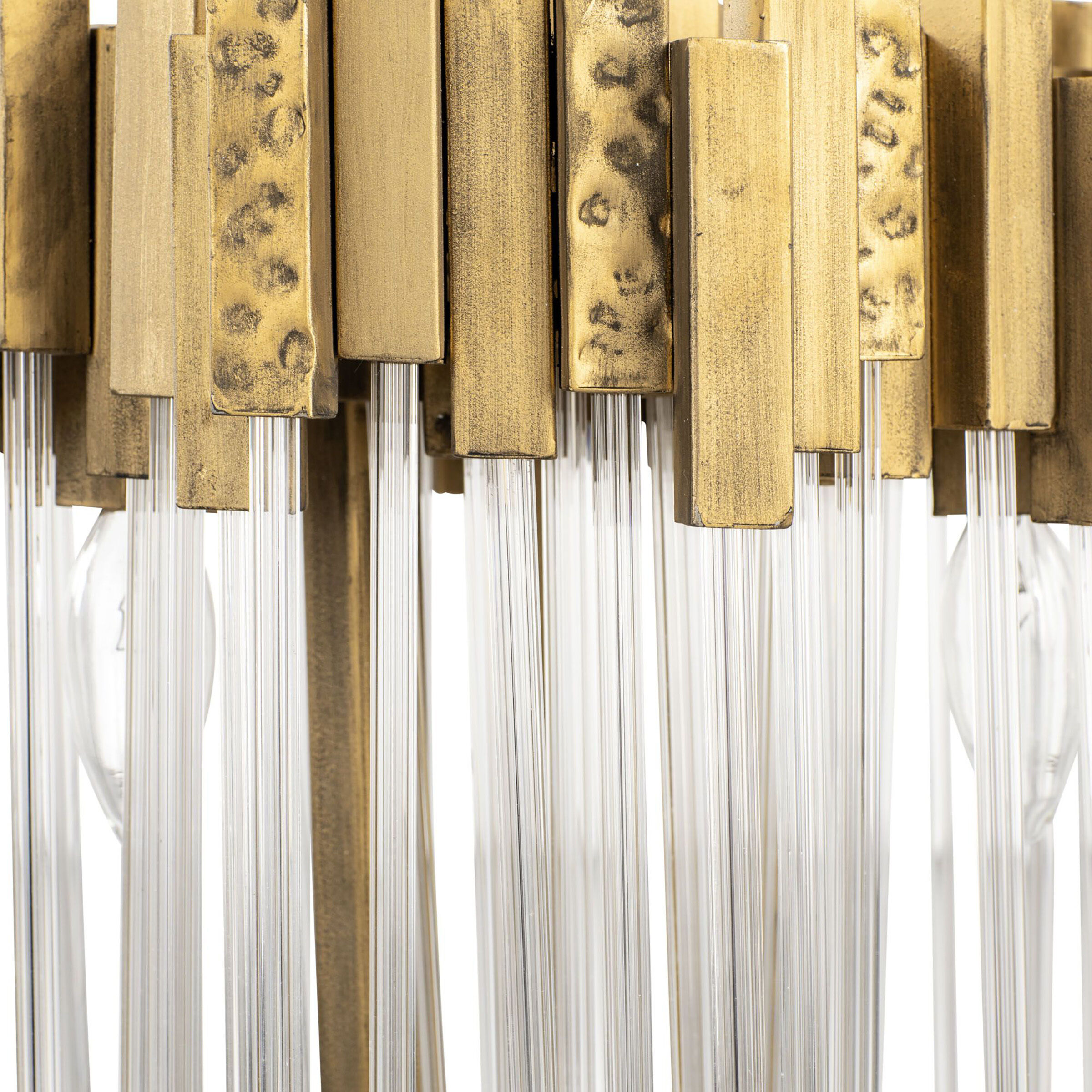 Matrix 30 inch 60 watt Havana Gold Table Lamp Portable Light