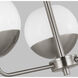 Alvin 3 Light 20.25 inch Brushed Nickel Chandelier Ceiling Light