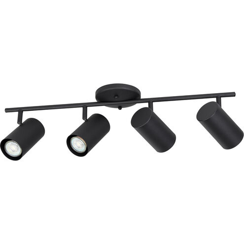 Calloway 4 Light 120 Structured Black Track Lighting Ceiling Light