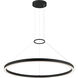 O'hara LED 31.88 inch Matte Black Chandelier Ceiling Light
