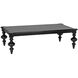 Graff 64 X 37.5 inch Hand Rubbed Black Coffee Table