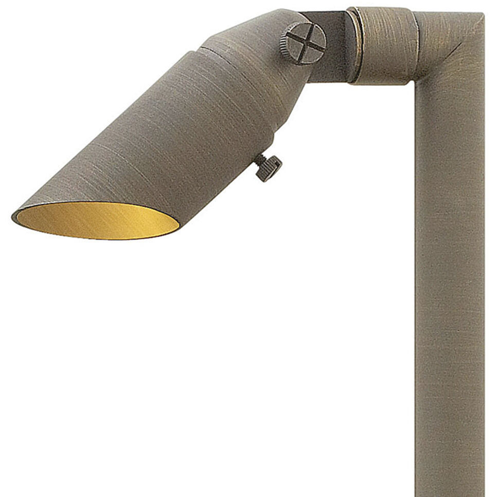 Hardy Island 12v 4.00 watt Matte Bronze Landscape Spot Light and Stem