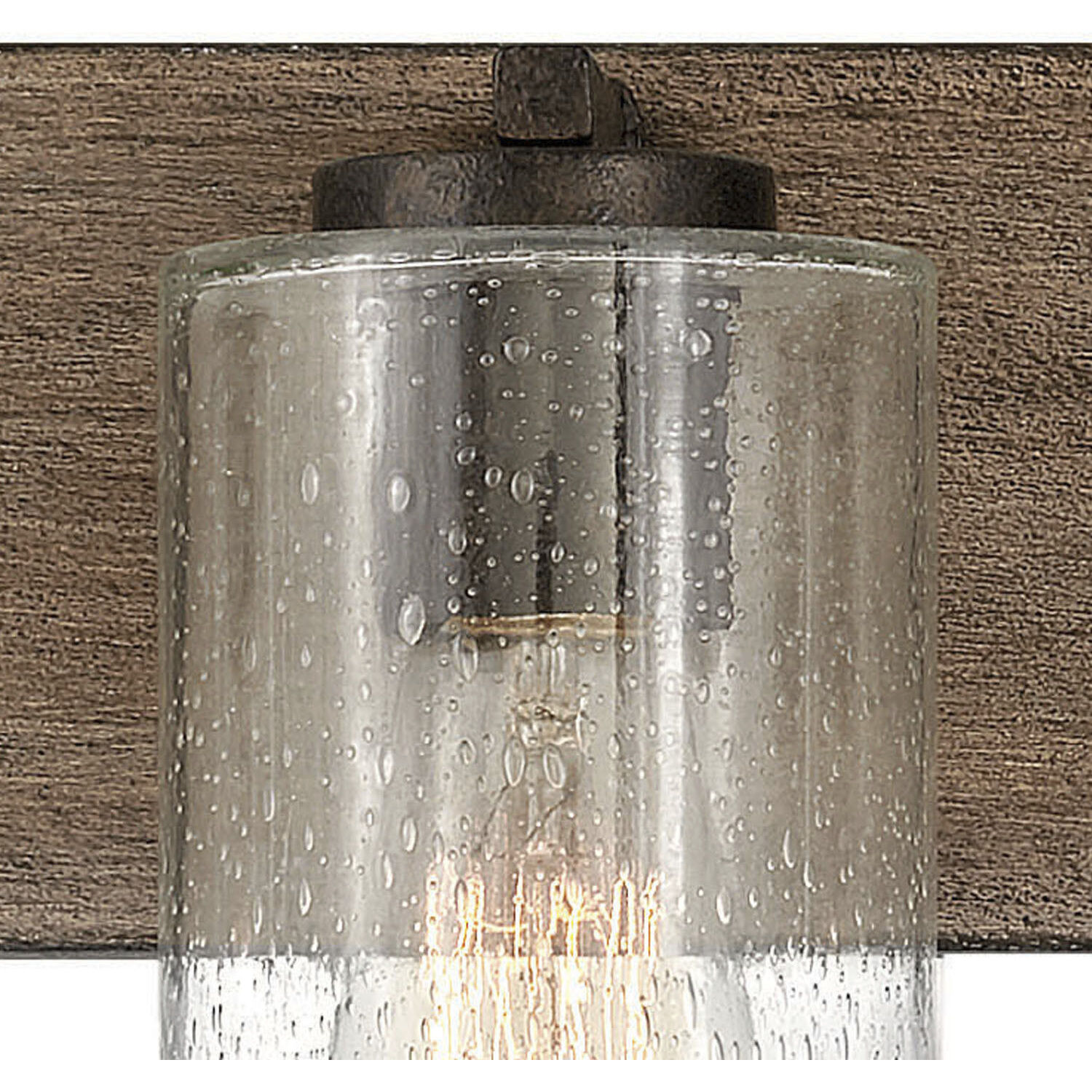 Sawyer 4 Light 30.75 inch Sequoia with Iron Rust Vanity Light Wall Light