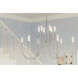 Moraine LED Polished Nickel Chandelier Ceiling Light