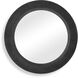 Montgomery 39.5 X 39.5 inch Rustic Black with Light Gray Wash Mirror
