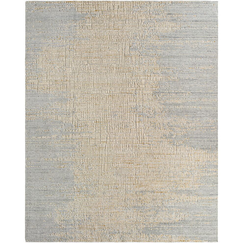 Finesse 36 X 24 inch Tan / Pale Blue Handmade Rug in 2 x 3