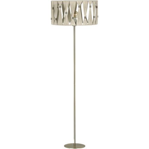 Macclenny 63.07 inch 60.00 watt Brushed Gold Floor Lamp Portable Light