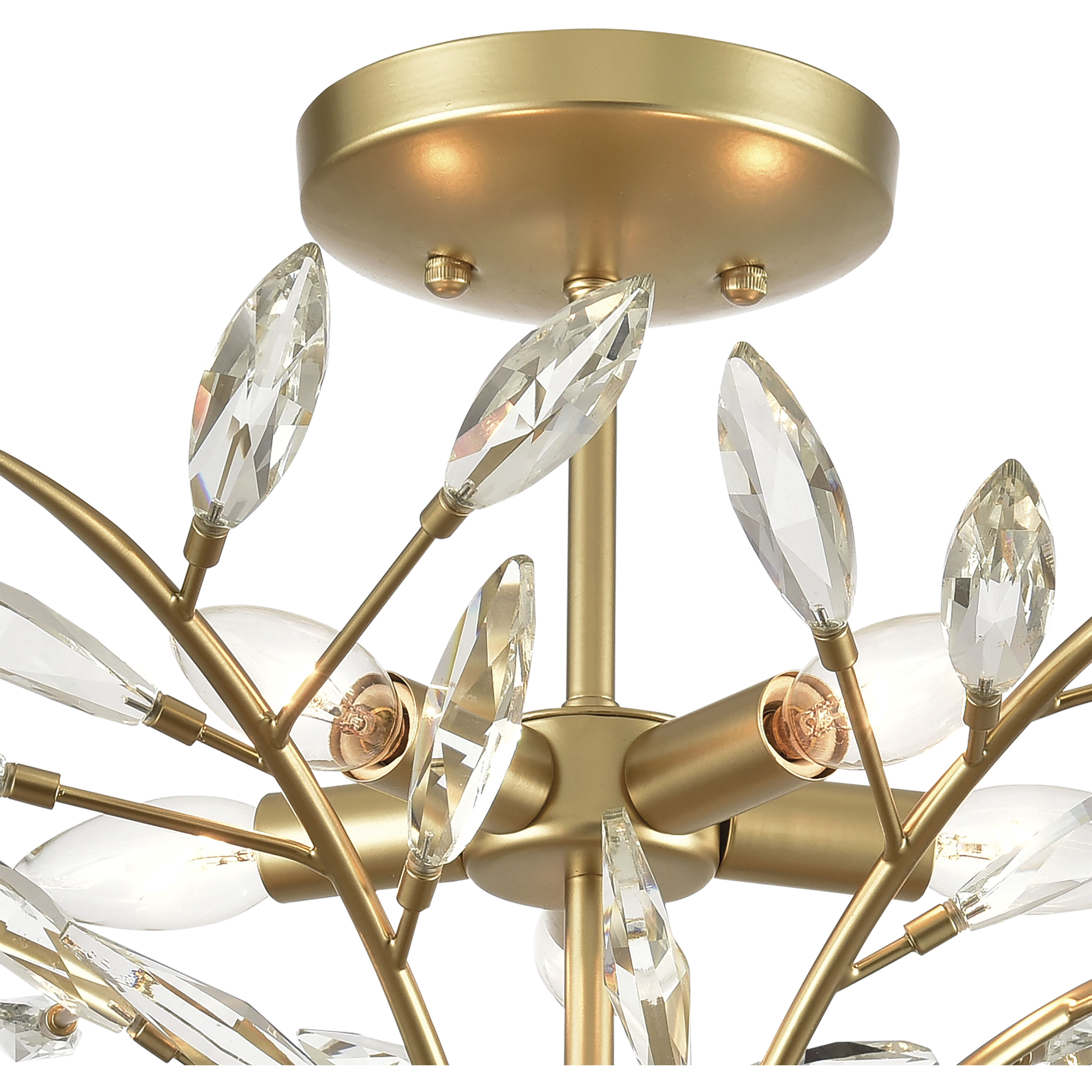 Champagne gold light fixtures online