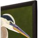 Animals Collection Modern Rubbed Matte Espresso Wood With Honeycomb Embossing Framed Art