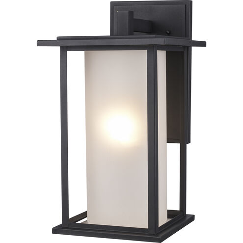 Shaakar 1 Light 15 inch Black Outdoor Wall Lantern