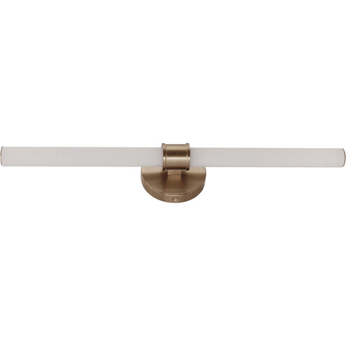 Alina LED 24 inch Satin Brass Vanity Light Wall Light