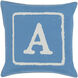 Big Kid Blocks 18 inch Denim, Ivory Pillow Kit