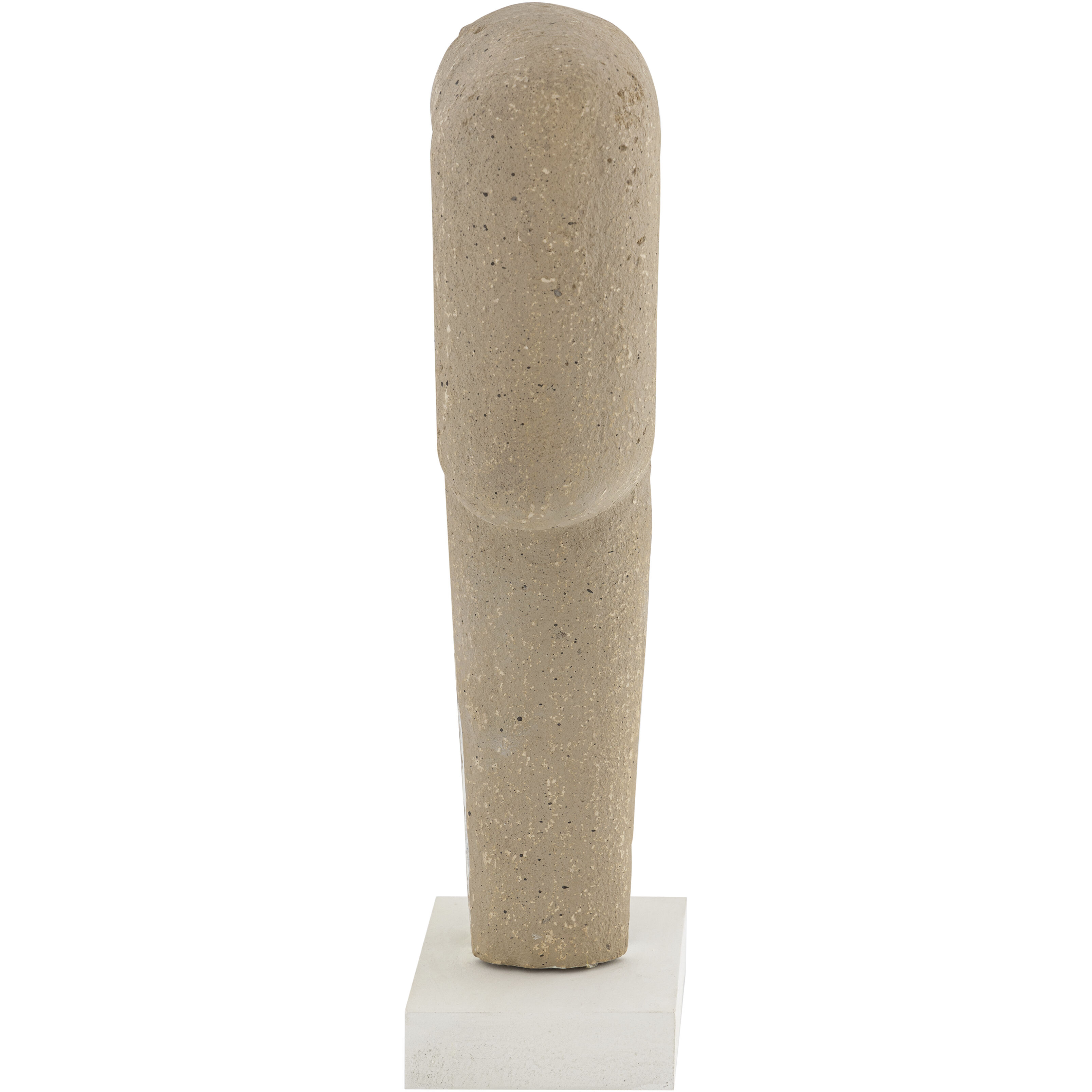 Don Beige with White Object