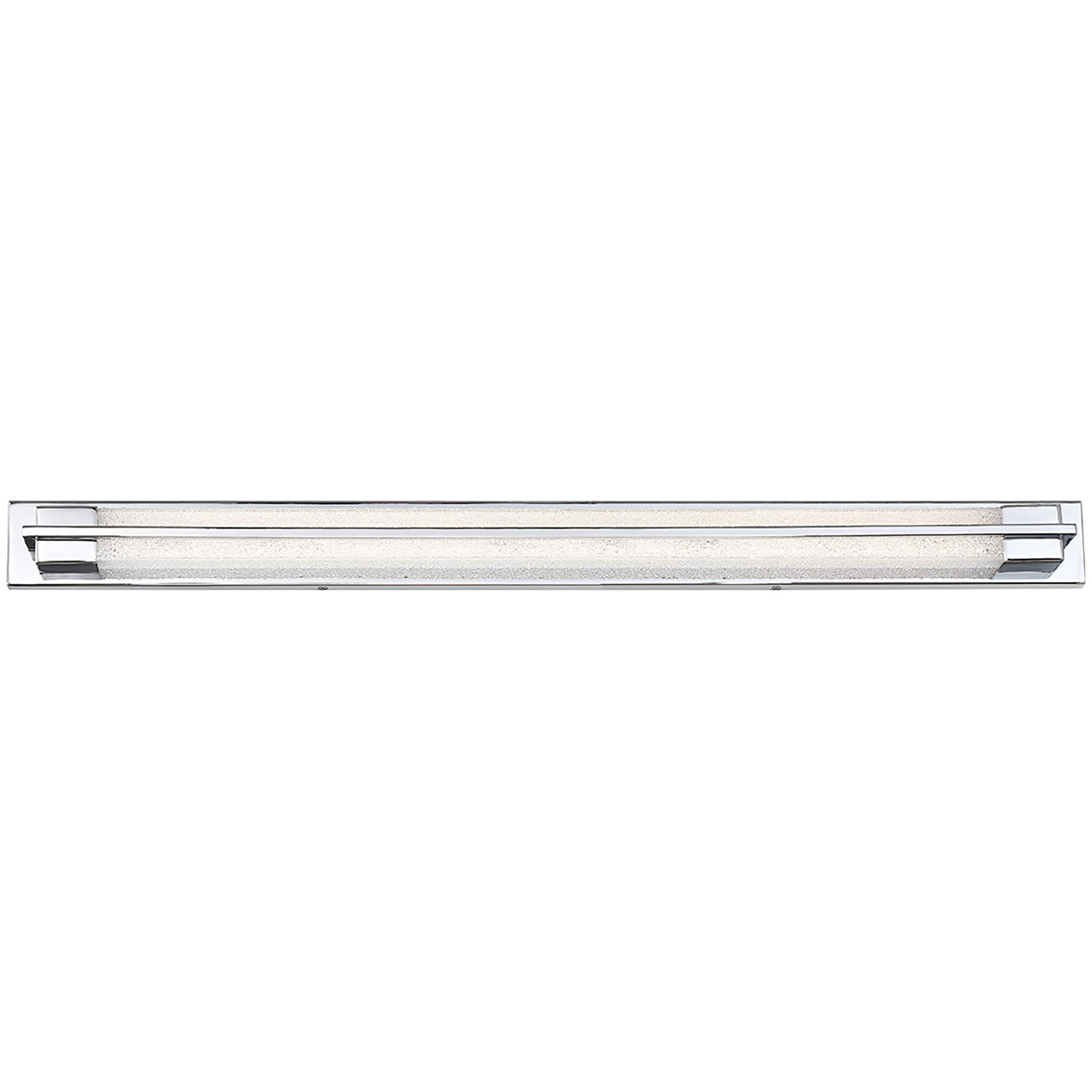 Ice LED 3 inch Chrome Bath Vanity & Wall Light in 37in.