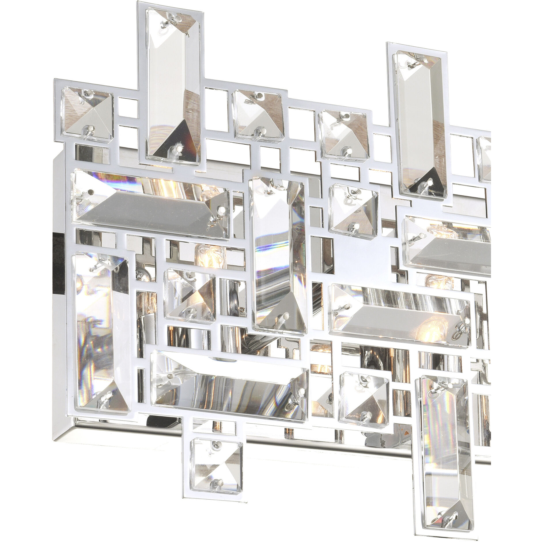 Arley 6 Light 24 inch Chrome Vanity Light Wall Light