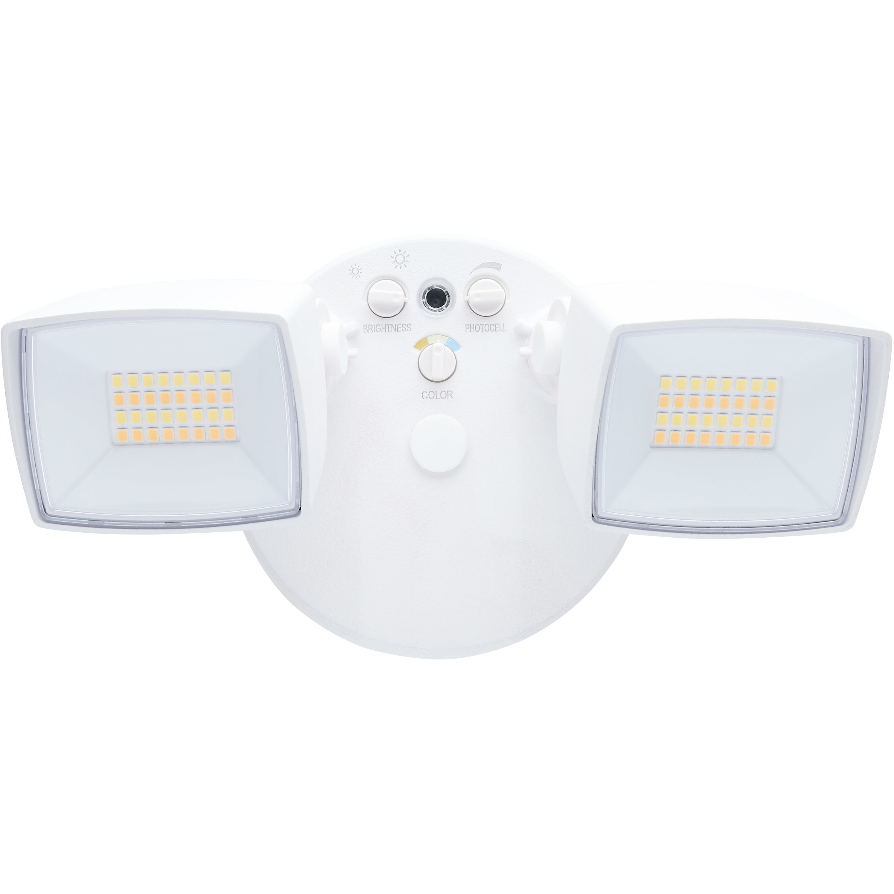 Brentwood LED 4.41 inch White Outdoor Flood Light