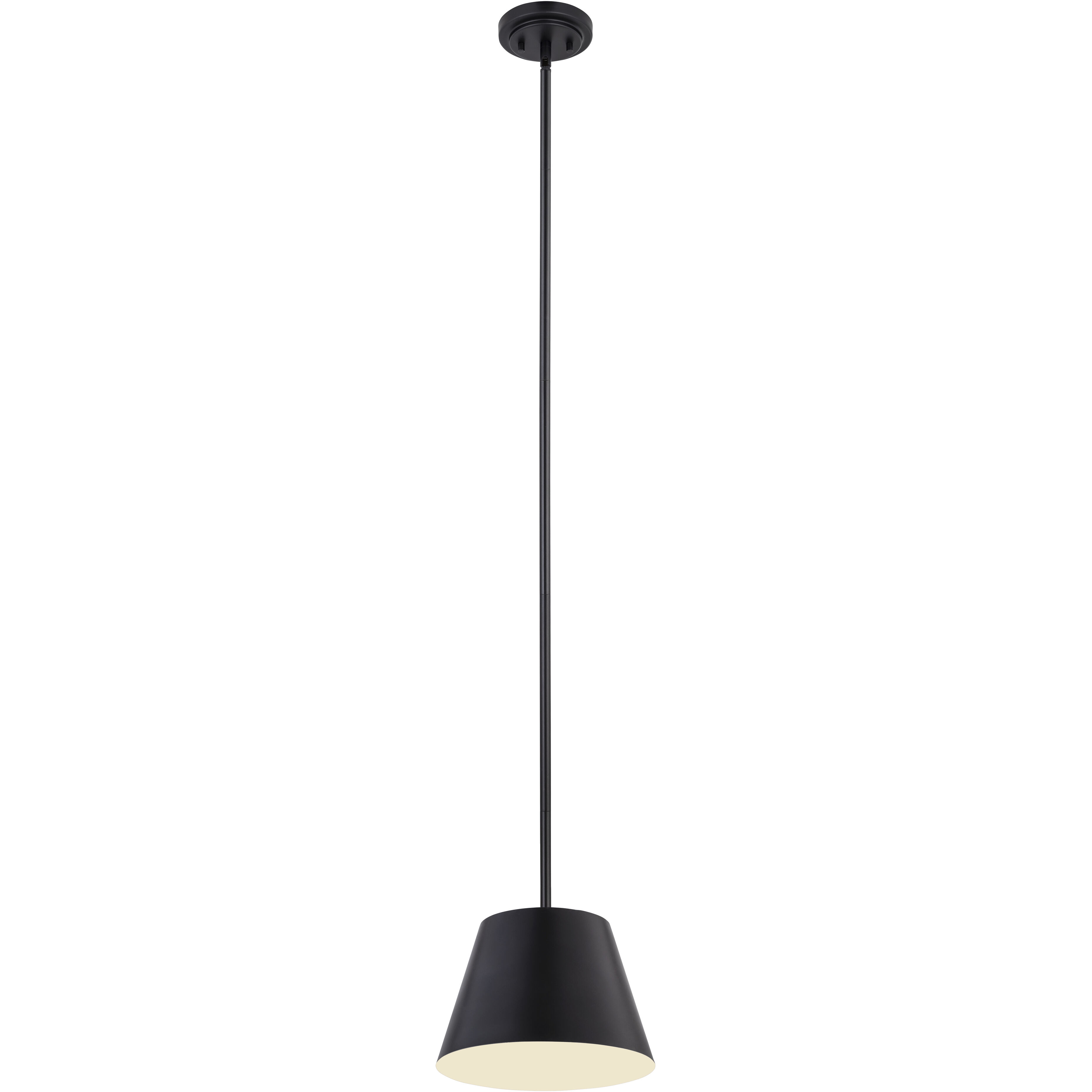 Lilly 1 Light 12 inch Matte Black Pendant Ceiling Light
