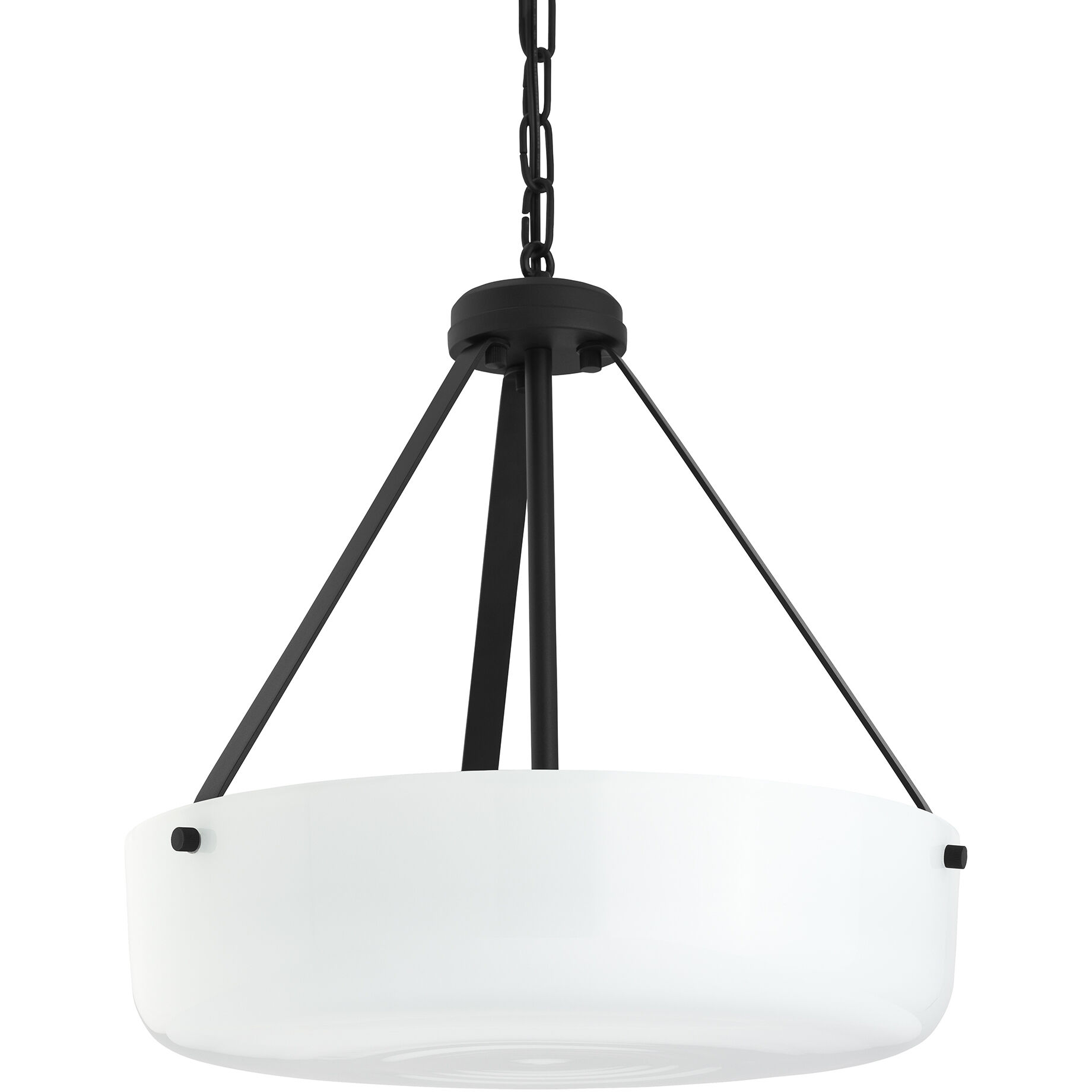 Lieon 3 Light 15.75 inch Black Convertible Pendant Ceiling Light