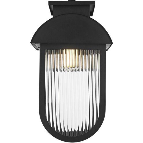 Albert 1 Light 18.5 inch Black Outdoor Wall Sconce