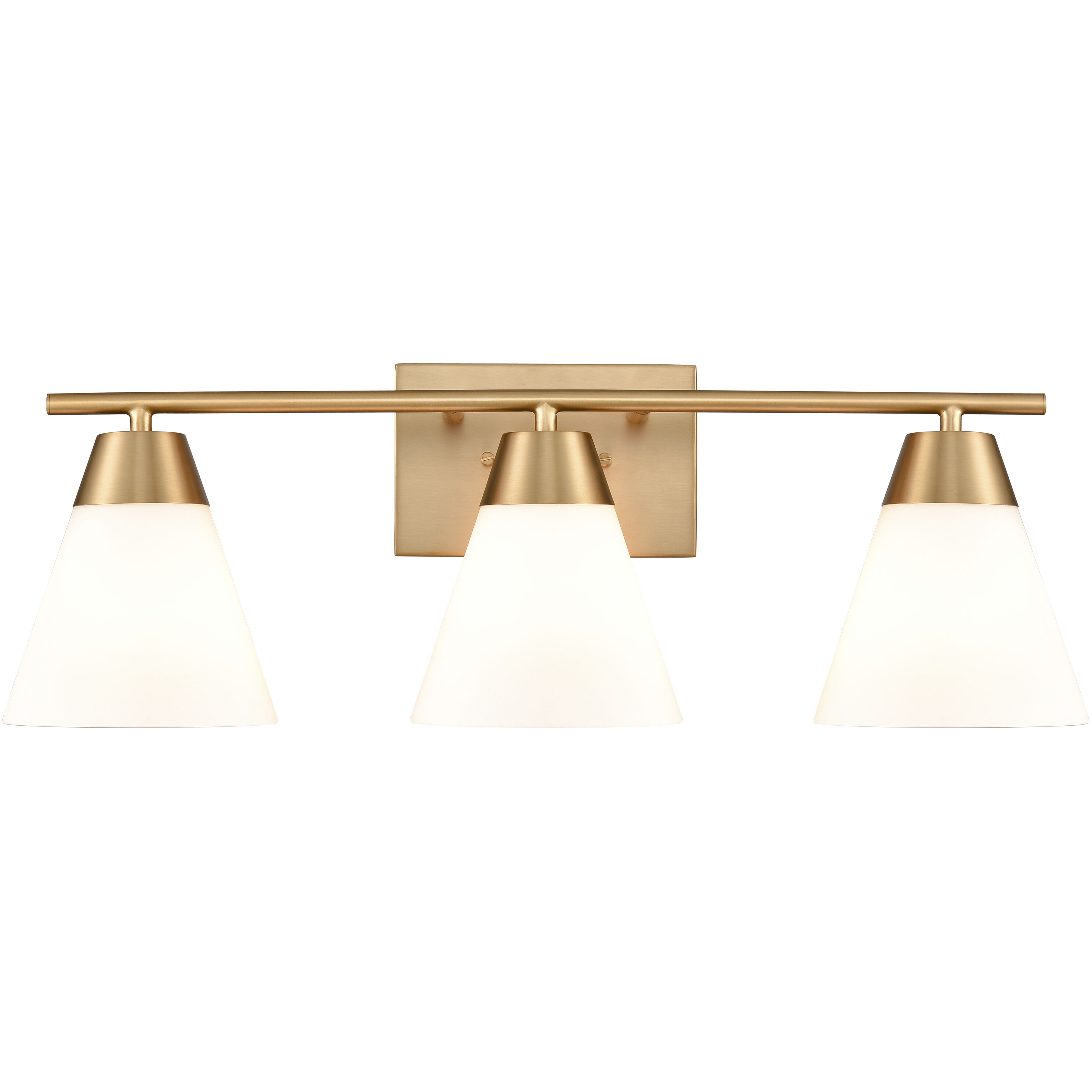 Vivica Vanity Light Wall Light in Brushed Gold
