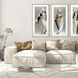 Modern Shell Sepia and Metallic and Neutral Framed Art