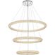 Bowen 3 Light 42 inch Chrome Chandelier Ceiling Light