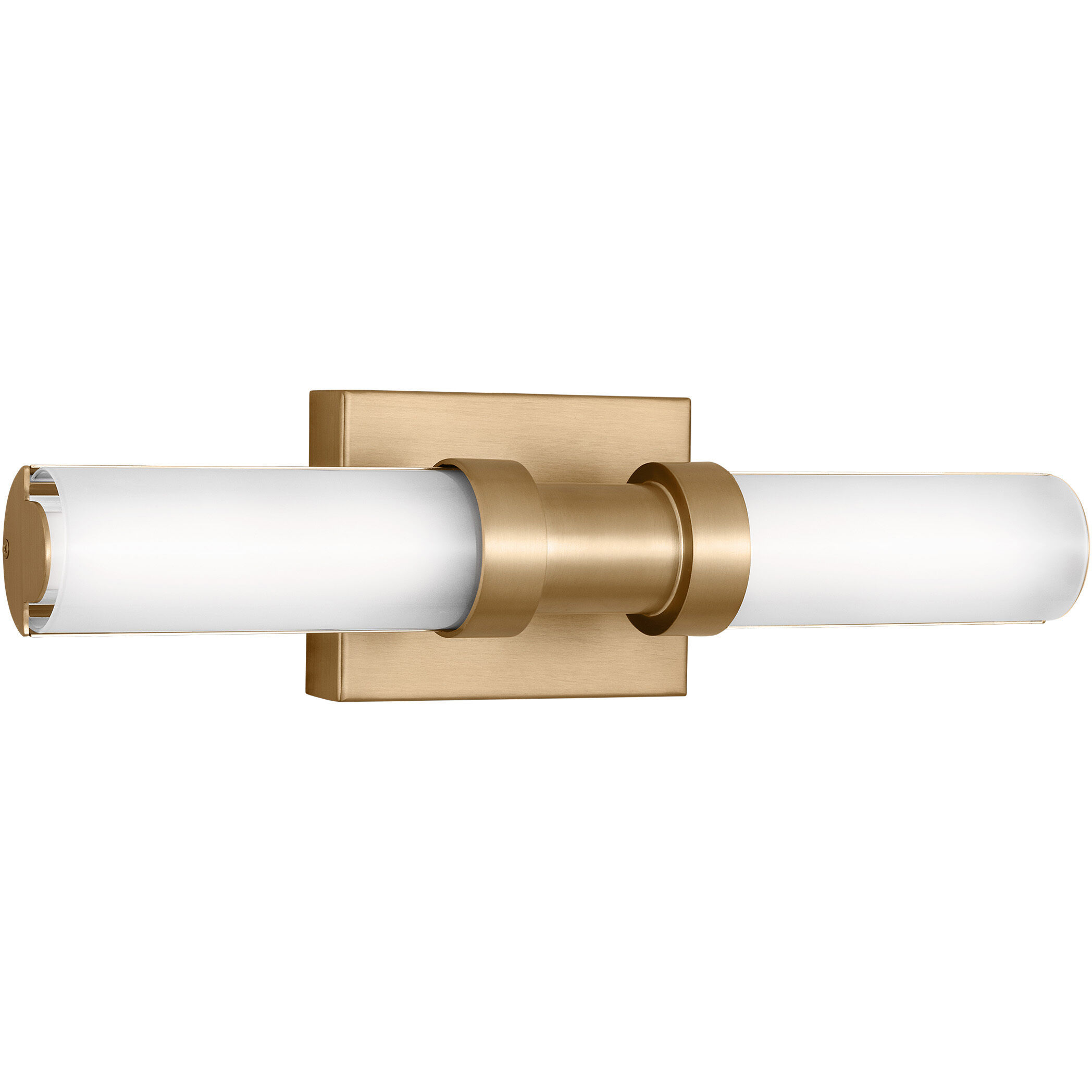 Kiel LED 4.75 inch Satin Brass Bath Vanity Wall Light