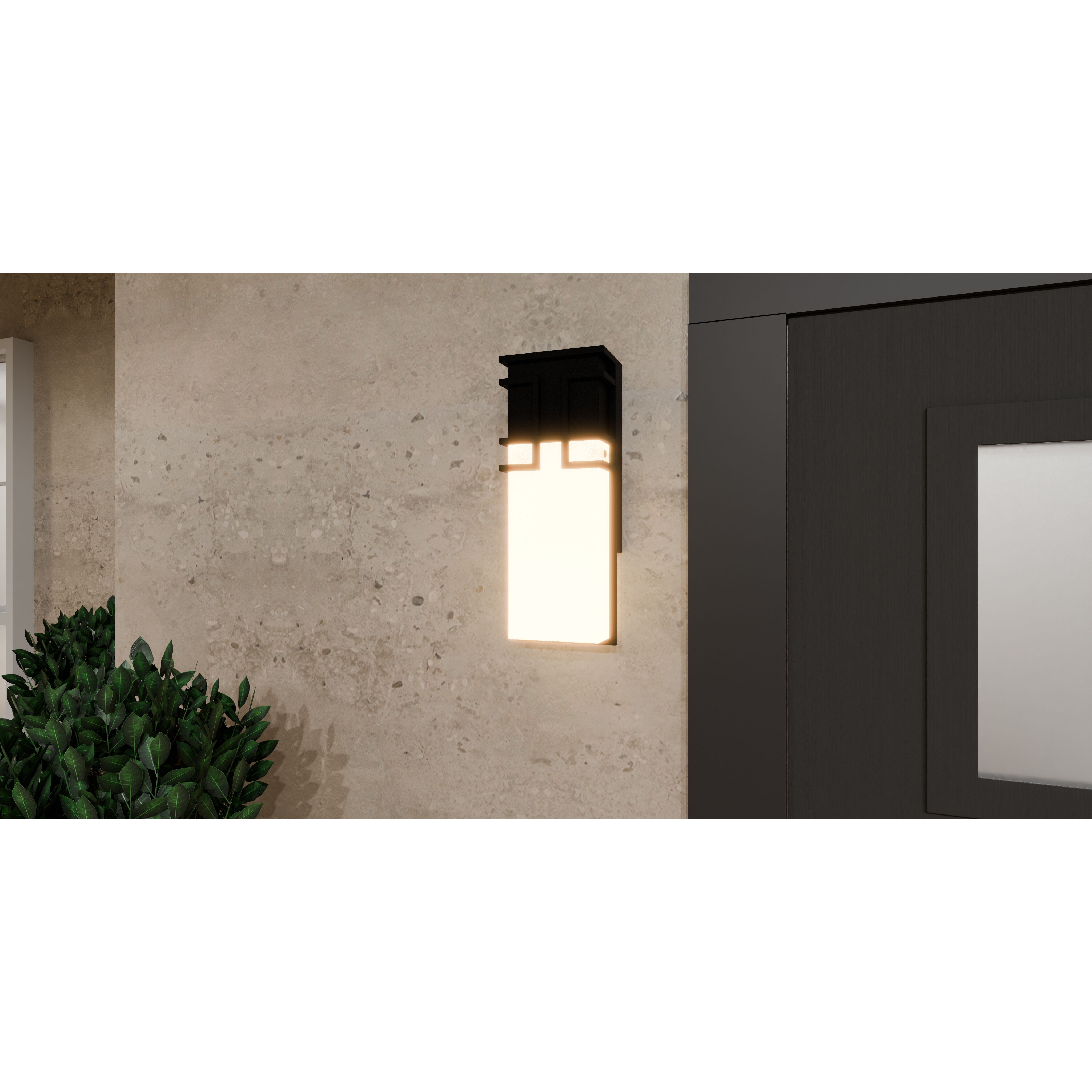 Daymon Outdoor Wall Lantern, Medium