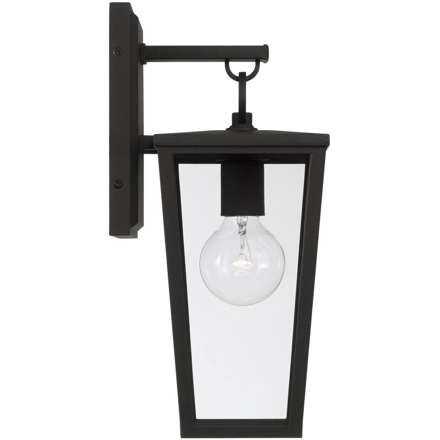 Elliott 1 Light 15.5 inch Black Outdoor Wall Lantern