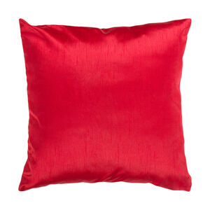 Caldwell 18 X 18 inch Red Pillow Cover, Square