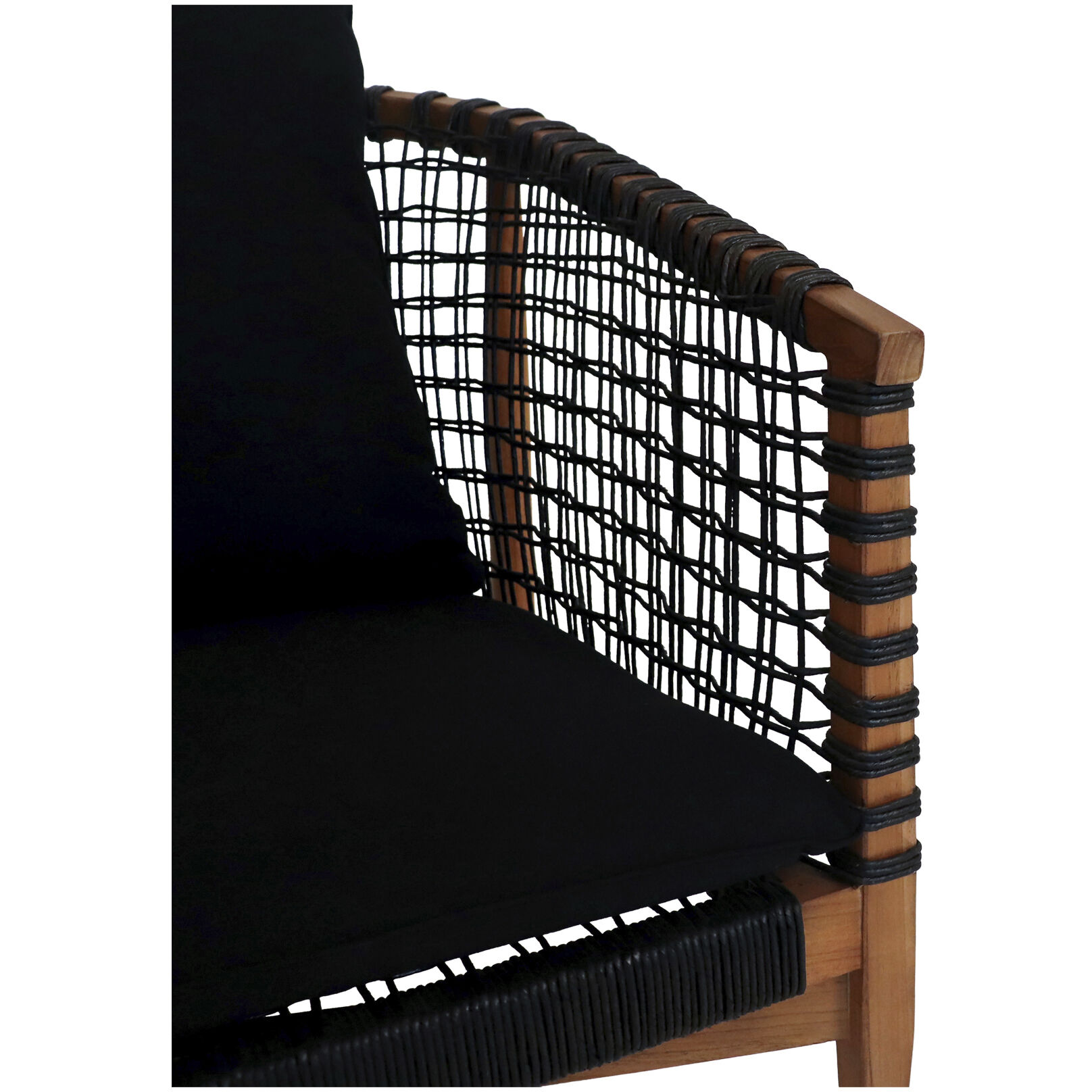 Kuna Black Outdoor Sofa