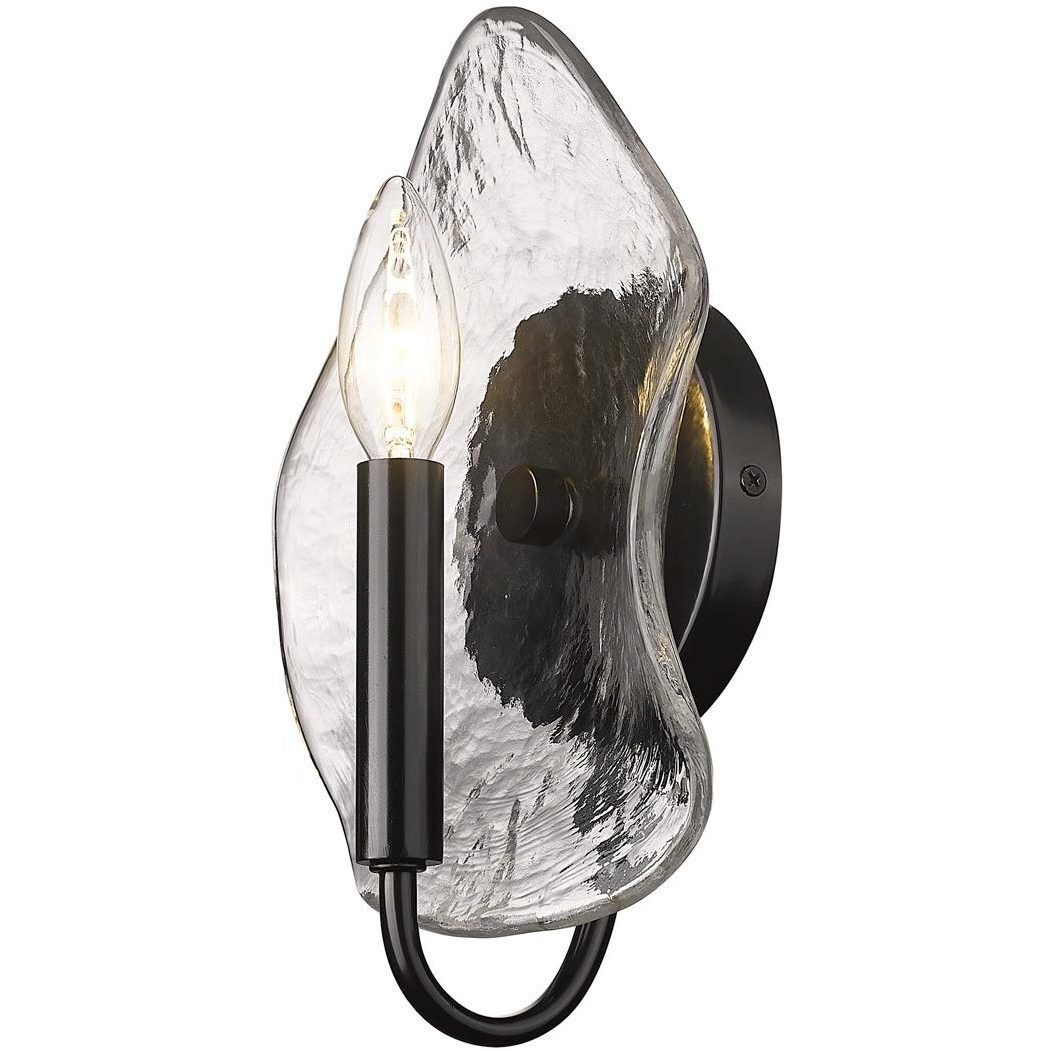 Samara 1 Light 7.75 inch Matte Black Wall Sconce Wall Light