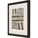 Abstract Collection Brown Framed Art