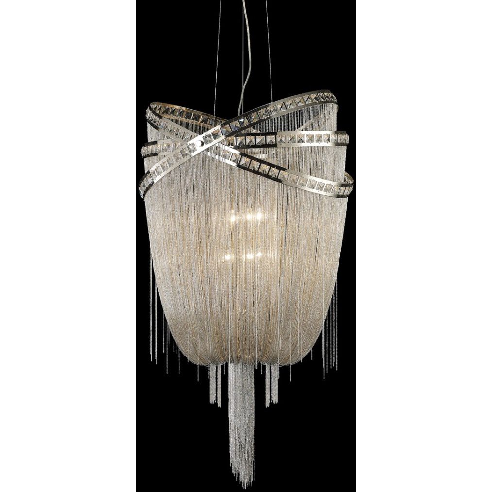 Wilshire Blvd. 4 Light 15.00 inch Chandelier