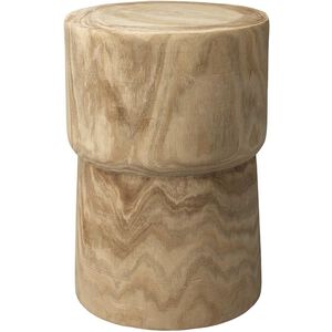 Yucca 17.75 X 12 inch Natural Wood Side Table