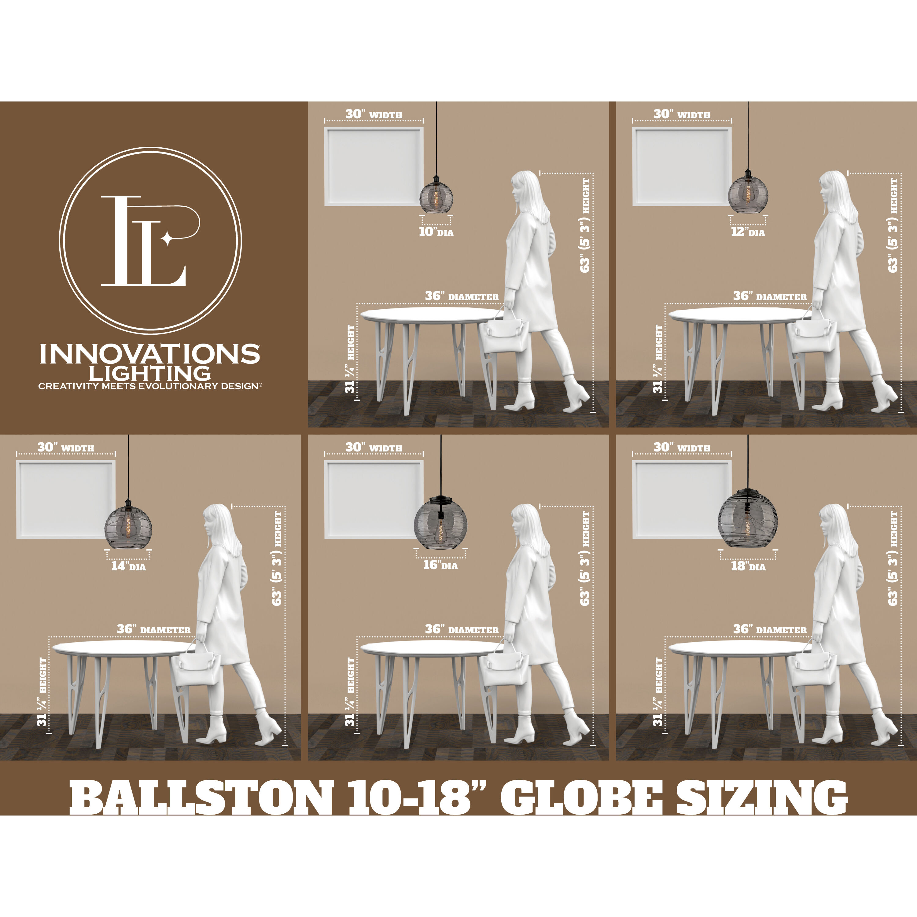 Ballston Athens LED 15.75 inch Antique Brass Statement Pendant Ceiling Light in Clear