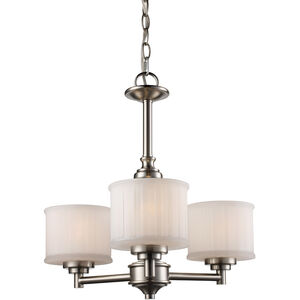 Cahill 3 Light 20 inch Brushed Nickel Chandelier Ceiling Light