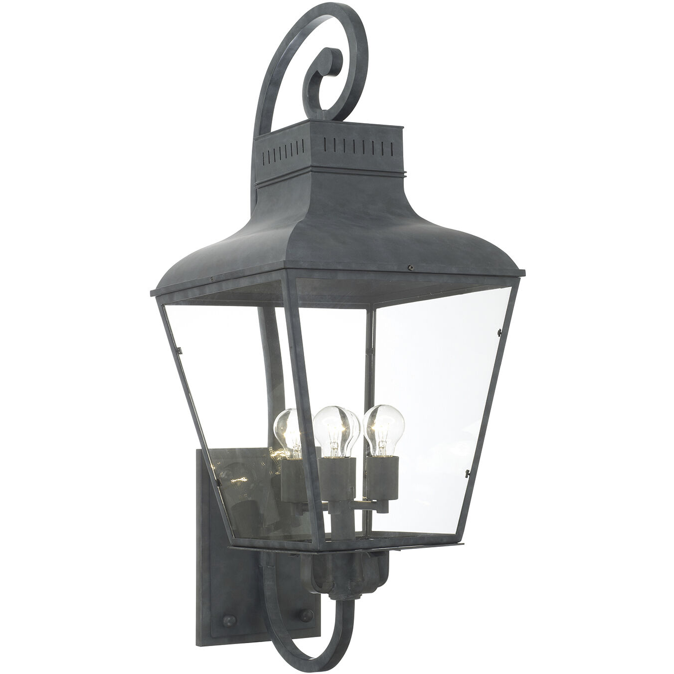 Dumont 4 Light 38.75 inch Graphite Outdoor Sconce
