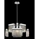 Broadway LED 28 inch Polished Nickel Chandelier Ceiling Light