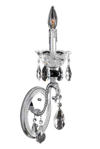 Faure 1 Light 6 inch Chrome Wall Bracket Wall Light