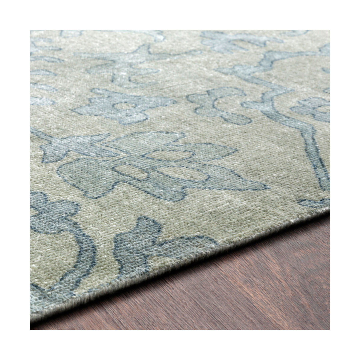 Hillcrest 156 X 108 inch Blue Rug in 9 x 13, Rectangle