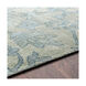 Hillcrest 102 X 66 inch Blue Rug in 6 X 9, Rectangle