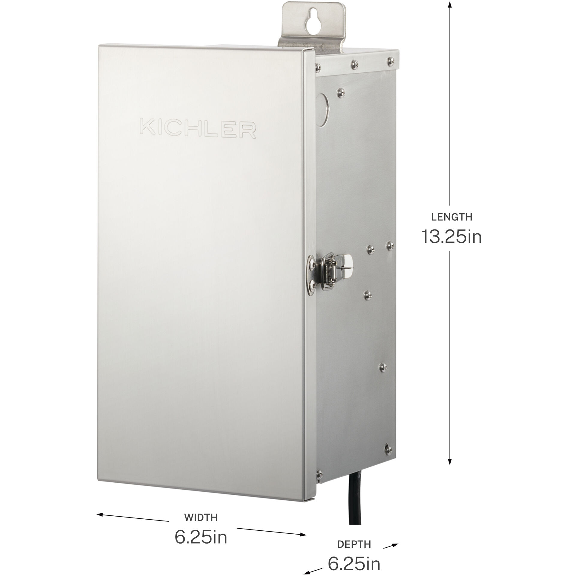 Pro Contractor Series 120 AC Stainless Steel Landscape 12V Transformer