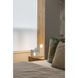 Gypsum 12.5 inch 20 watt White Table Lamp Portable Light