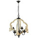 Swithun 4 Light 15.4 inch White Pendant Ceiling Light
