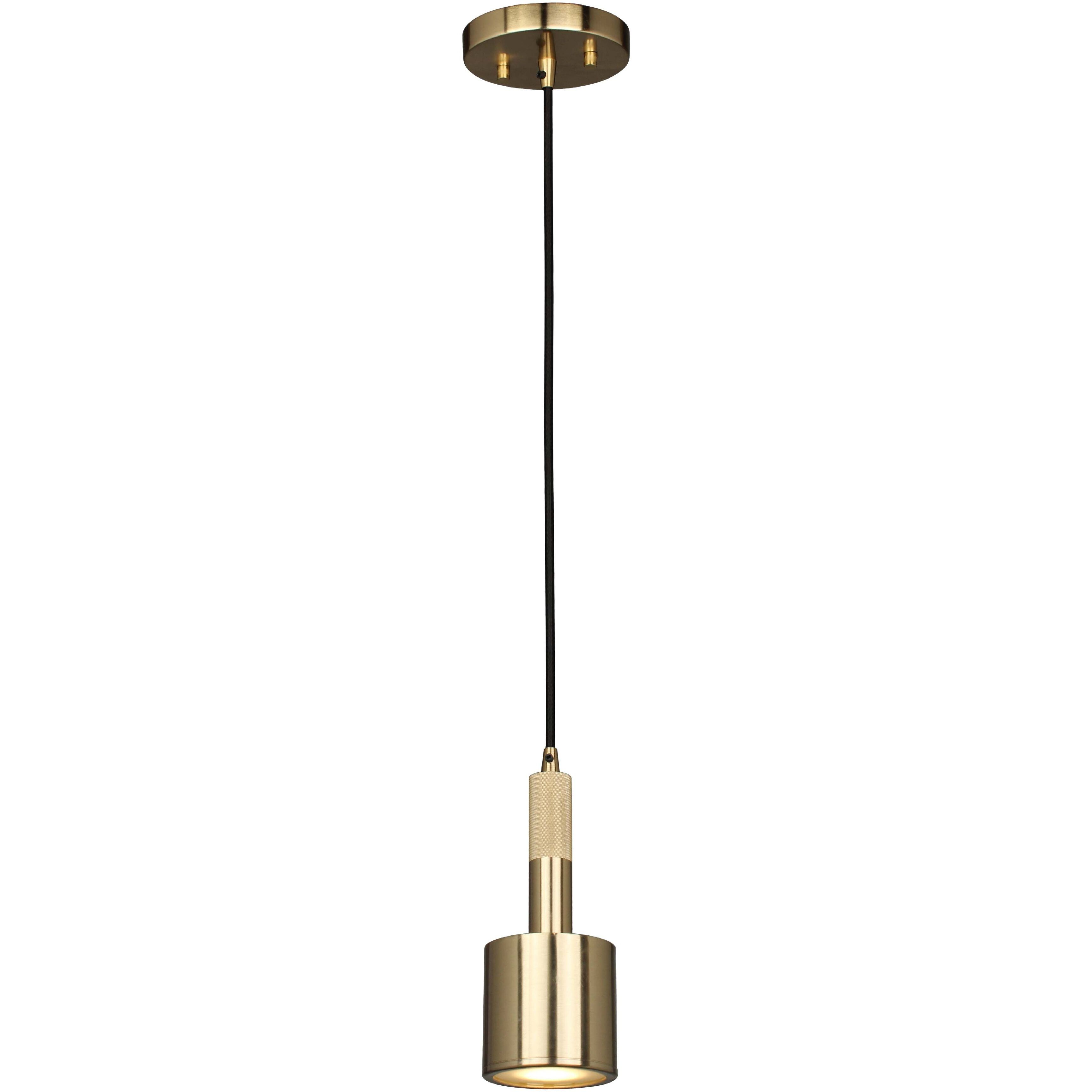 Rhoswen 1 Light 3.5 inch Aged Brass Single Drop Pendant Ceiling Light