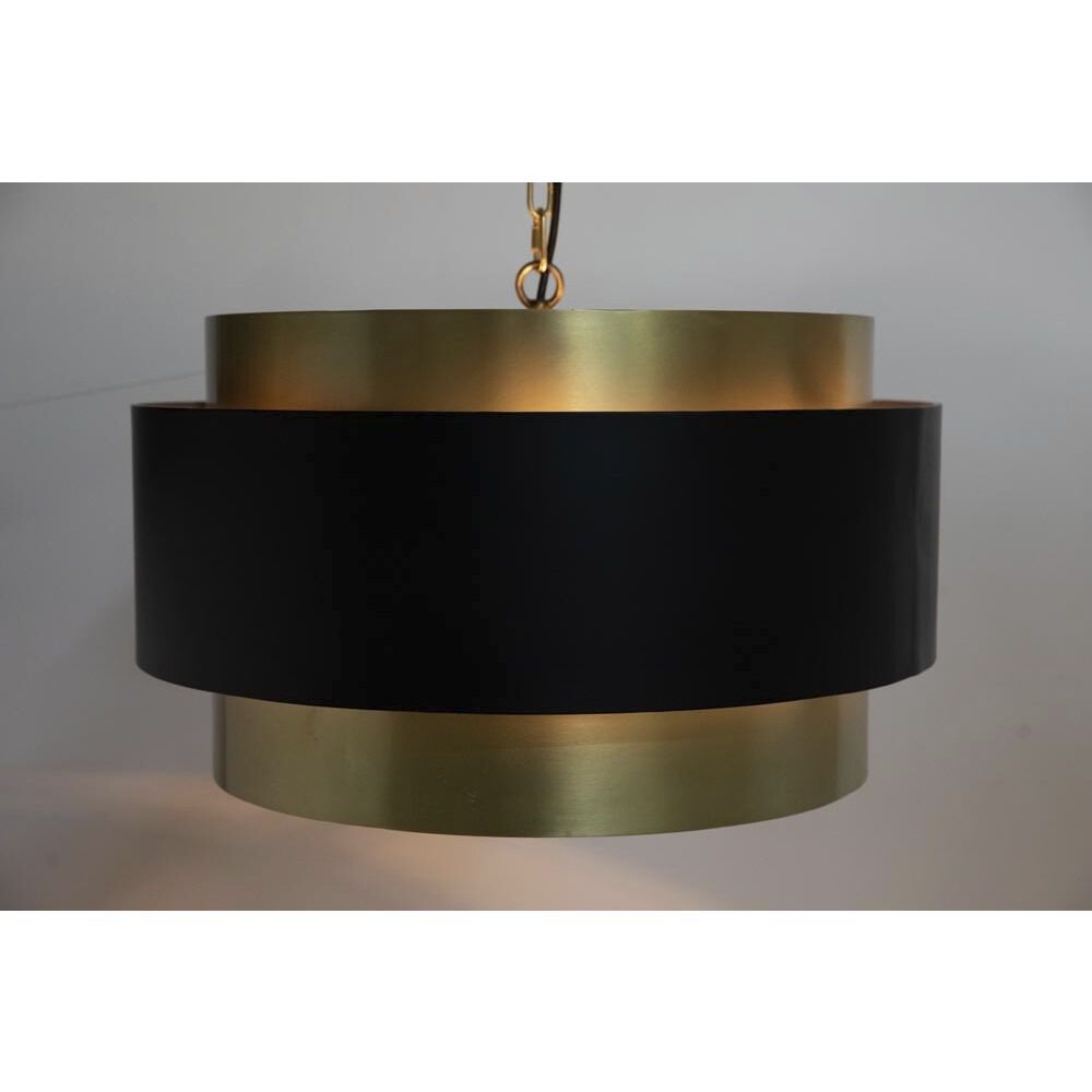 Demetrius 4 Light 24 inch Antique Brass Pendant Ceiling Light