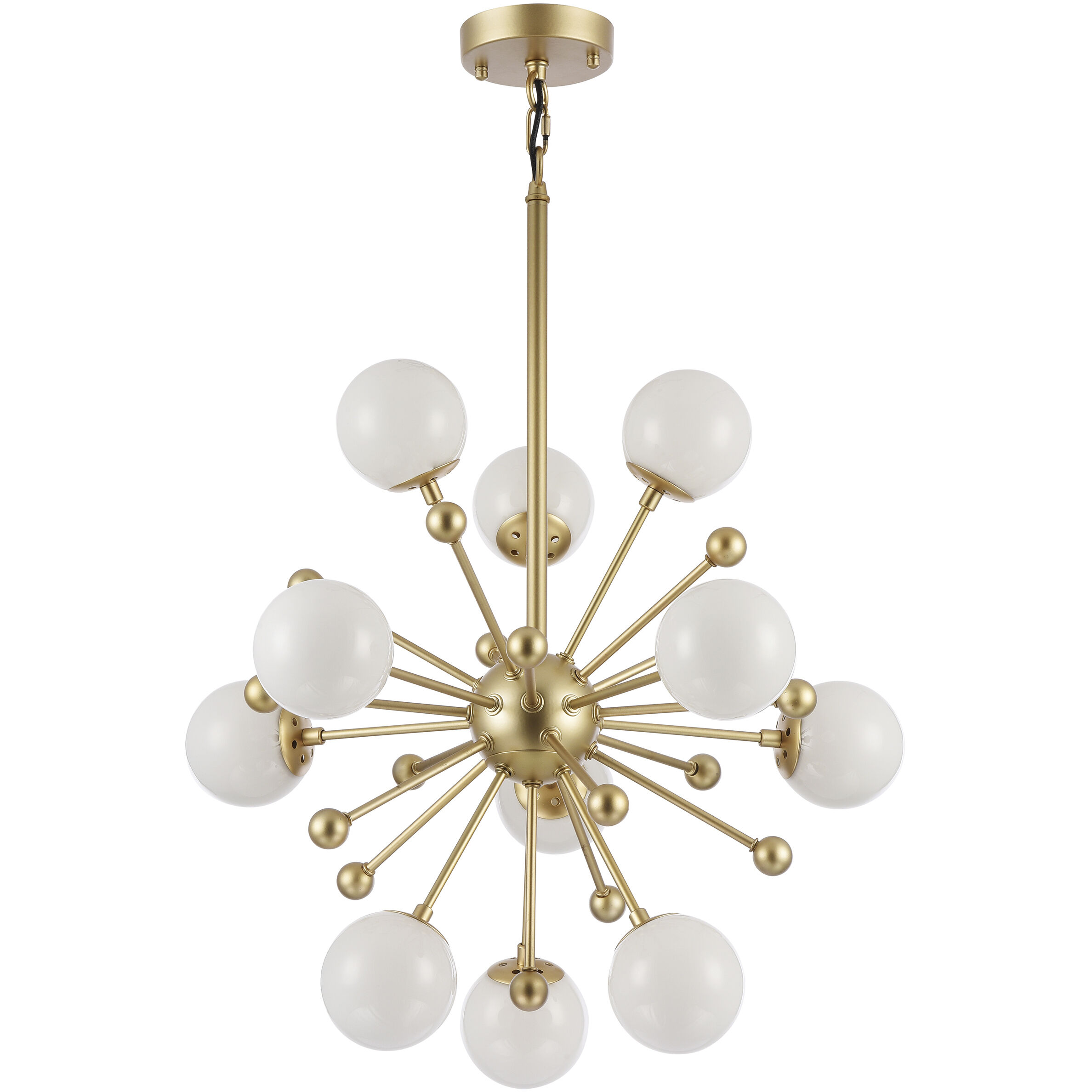 Canada 11 Light 23.6 inch Gold Chandelier Ceiling Light