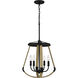 Demura 4 Light 16.25 inch Matte Black Pendant Ceiling Light